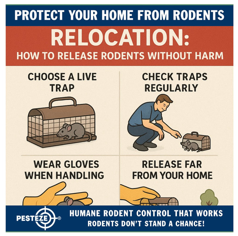 Transporting Rats SAFE MOUSE & RAT RELOCATION: HOW TO RELEASE RODENTS WITHOUT HARM - Pesteze