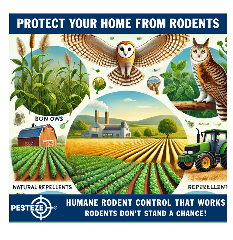 NATURAL RODENT CONTROL FOR FARMLAND - Pesteze