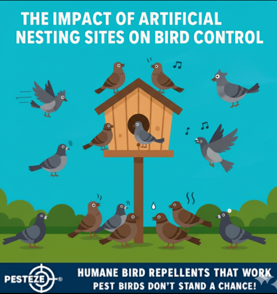 THE IMPACT OF ARTIFICIAL NESTING SITES ON BIRD CONTROL