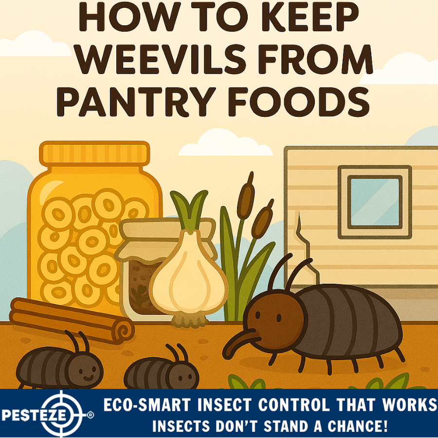HOW TO KEEP WEEVILS FROM PANTRY FOODS