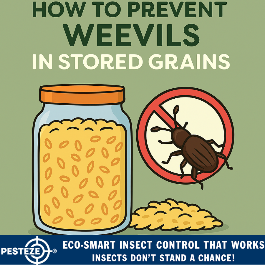 HOW TO PREVENT WEEVILS IN STORED GRAINS