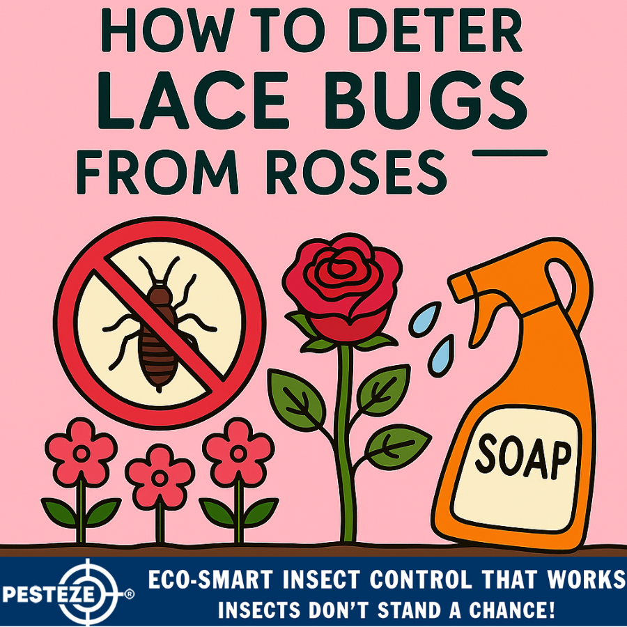 HOW TO DETER LACE BUGS FROM ROSES
