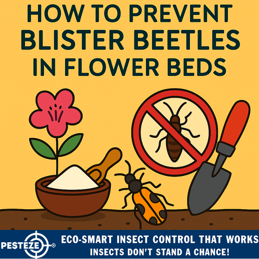 HOW TO PREVENT BLISTER BEETLES IN FLOWER BEDS