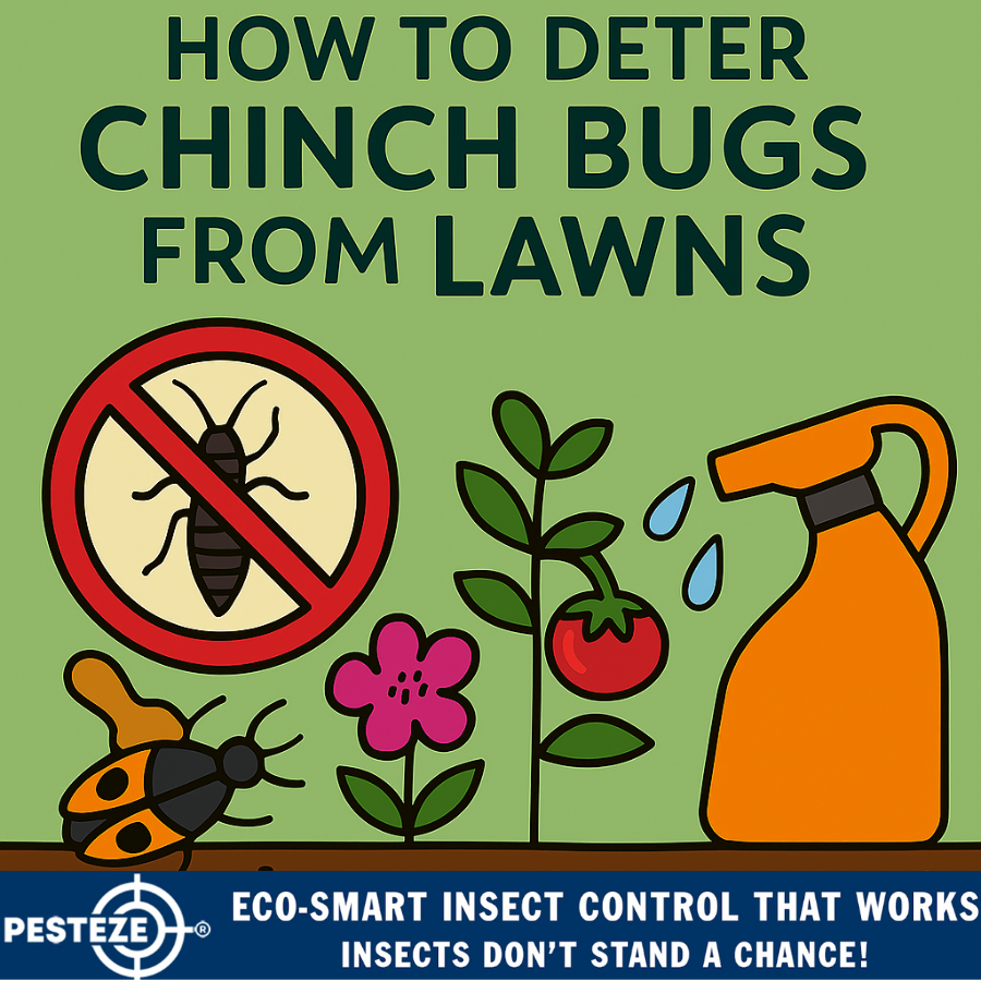 HOW TO DETER CHINCH BUGS FROM LAWNS