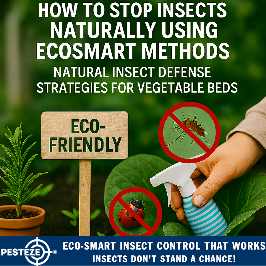 HOW TO STOP INSECTS NATURALLY USING ECOSMART METHODS