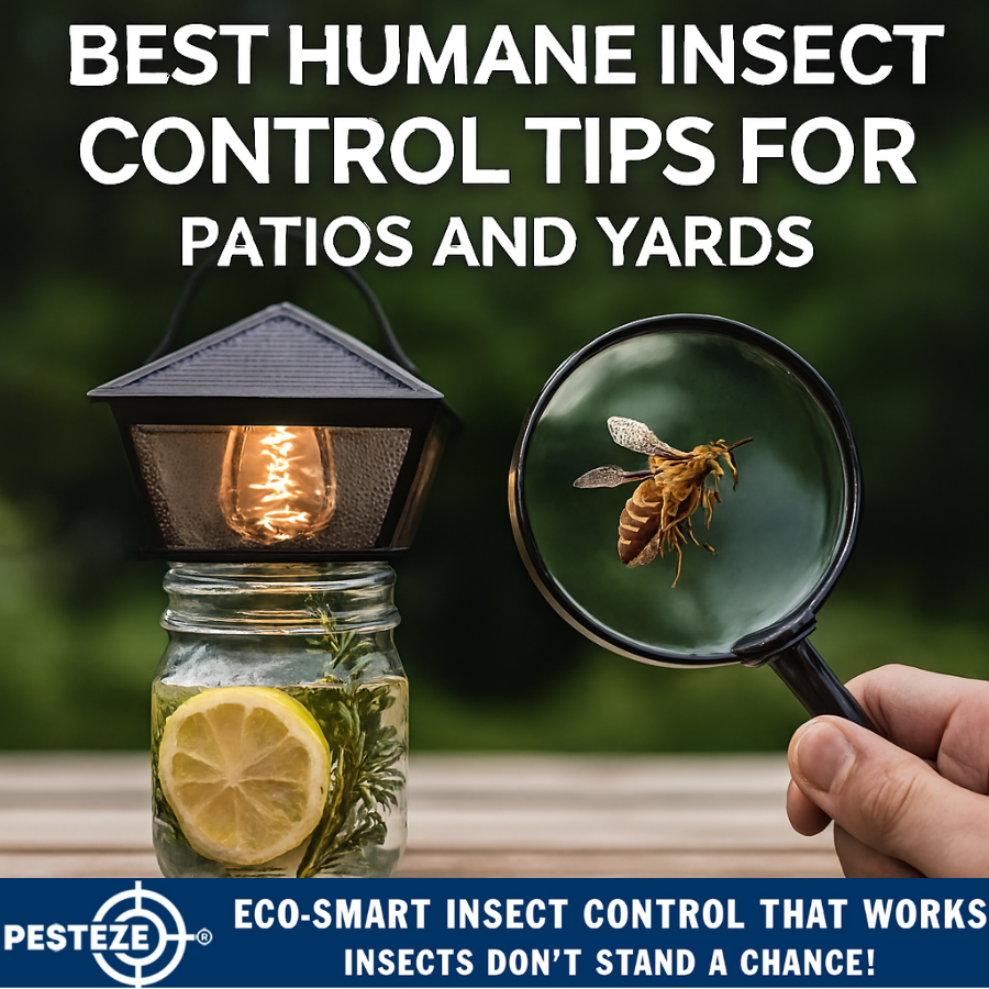 Insect Control Tips Best Humane Insect Control Tips for Patios and Yards | PESTEZE® – Pesteze
