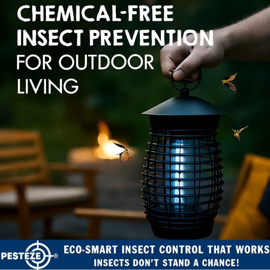 CHEMICAL-FREE INSECT PREVENTION FOR OUTDOOR LIVING