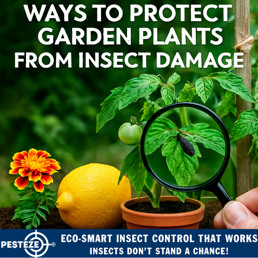 WAYS TO PROTECT GARDEN PLANTS FROM INSECT DAMAGE