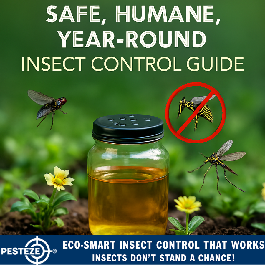 Press Control Insect SAFE, HUMANE, YEAR-ROUND INSECT CONTROL GUIDE - Pesteze