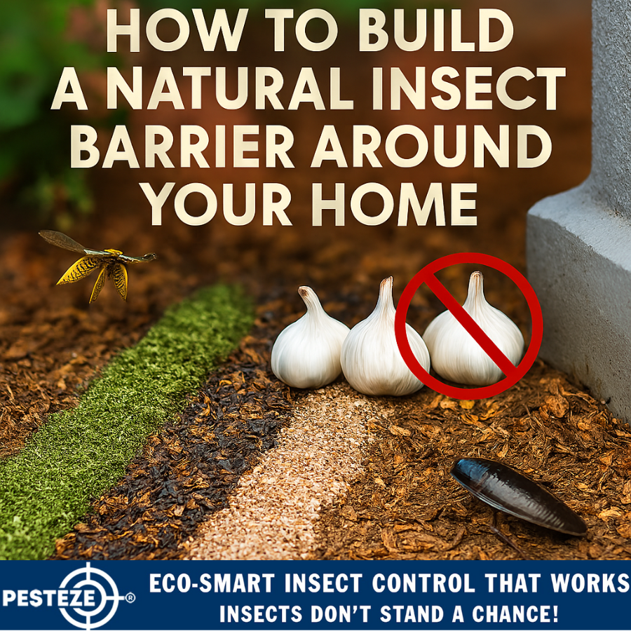HOW TO BUILD A NATURAL INSECT BARRIER AROUND YOUR HOME
