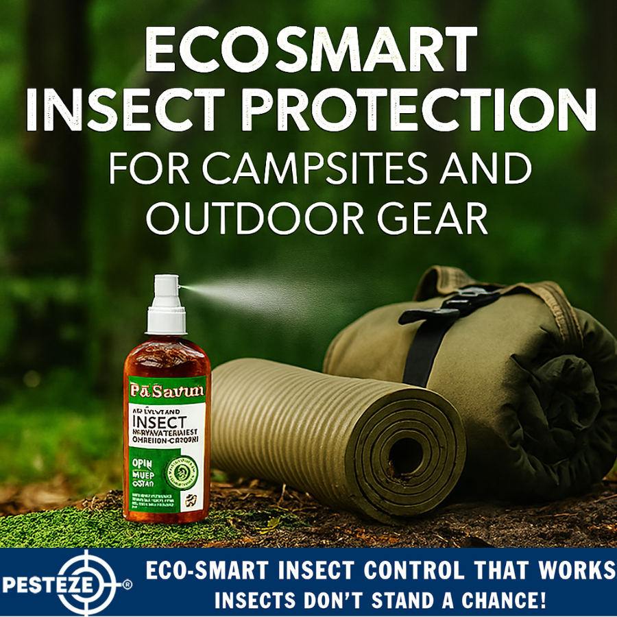 ECOSMART INSECT PROTECTION FOR CAMPSITES AND OUTDOOR GEAR