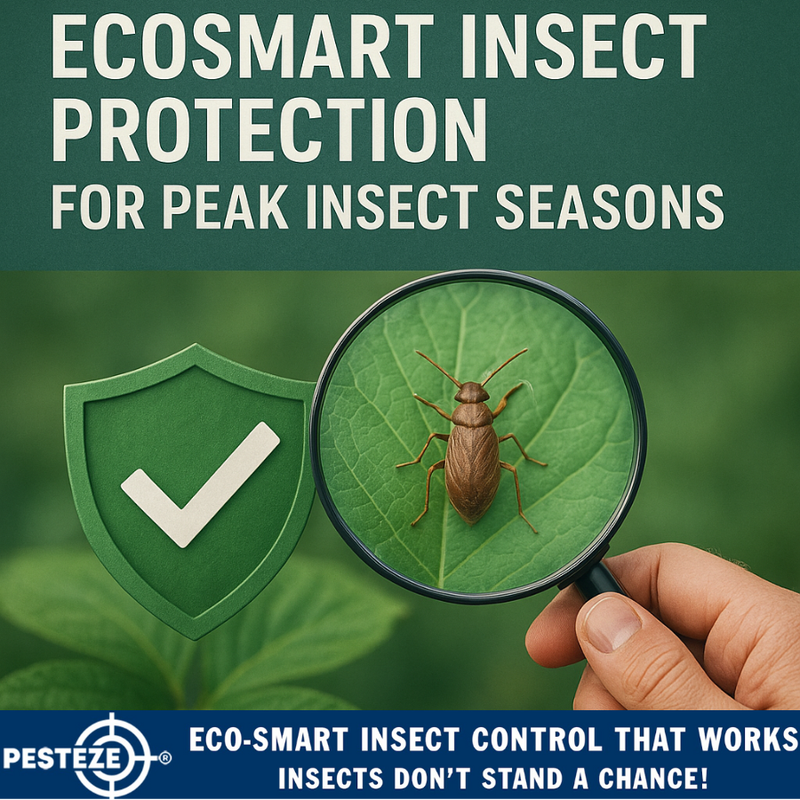 ECOSMART INSECT PROTECTION FOR PEAK INSECT SEASONS - Pesteze