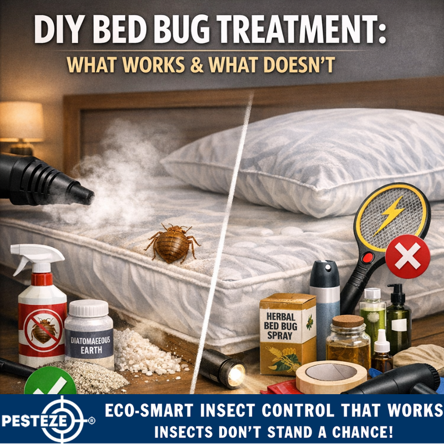 DIY BED BUG TREATMENT: WHAT WORKS & WHAT DOESN’T