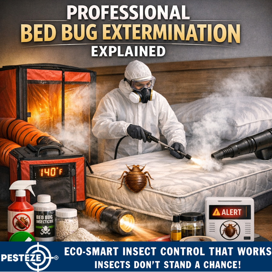 PROFESSIONAL BED BUG EXTERMINATION EXPLAINED
