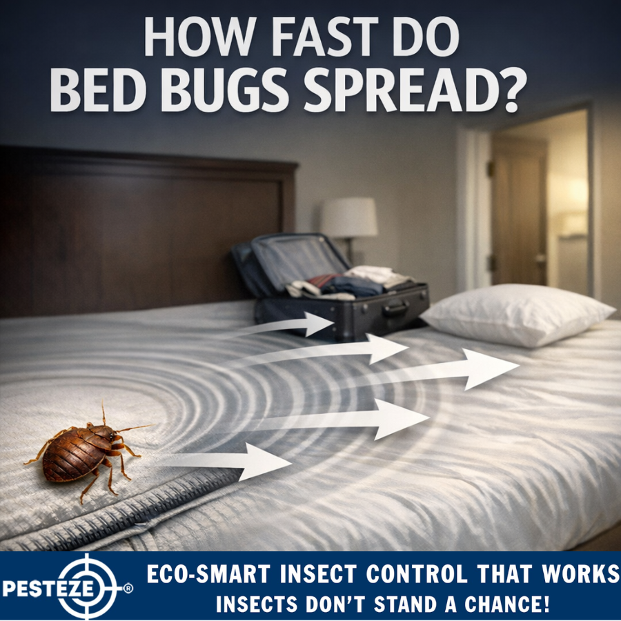 HOW FAST DO BED BUGS SPREAD?