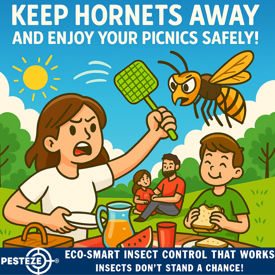 KEEP HORNETS AWAY AND ENJOY YOUR PICNICS SAFELY!