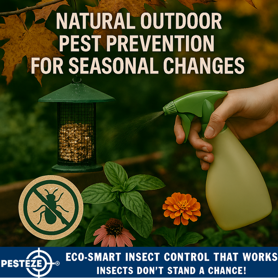 NATURAL OUTDOOR PEST PREVENTION FOR SEASONAL CHANGES