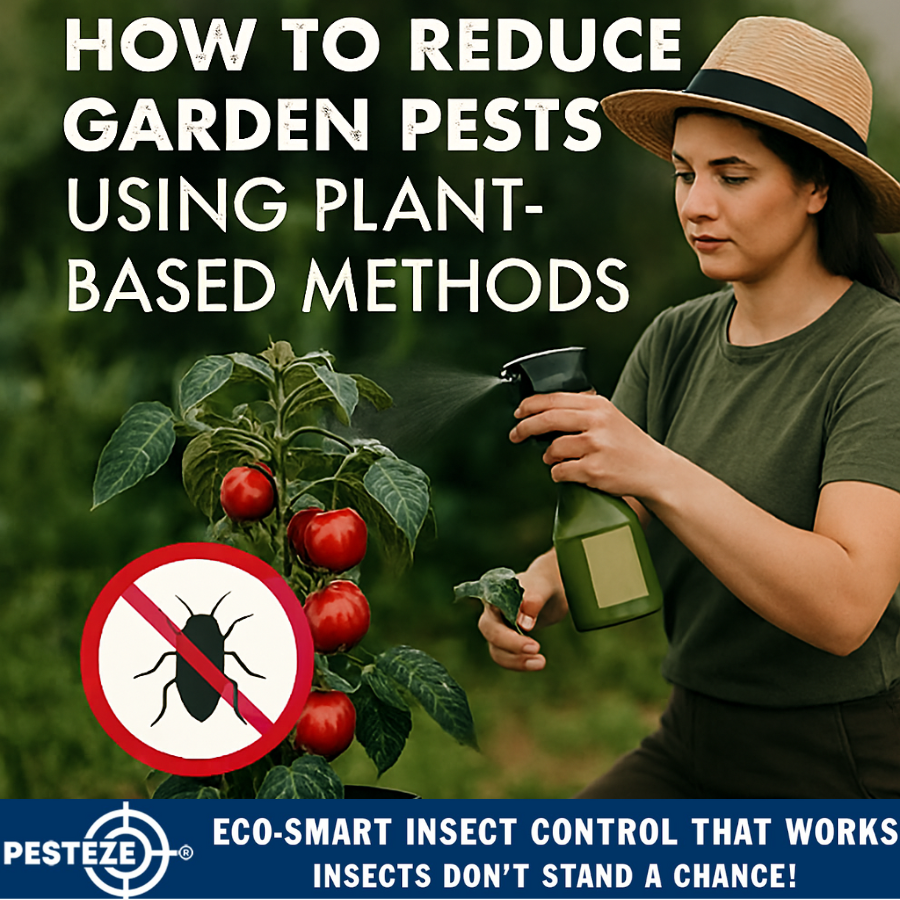 HOW TO REDUCE GARDEN PESTS USING PLANT-BASED METHODS