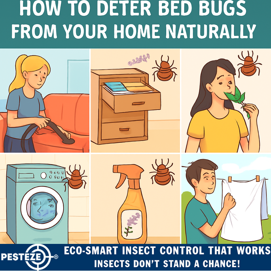 HOW TO DETER BED BUGS FROM YOUR HOME NATURALLY