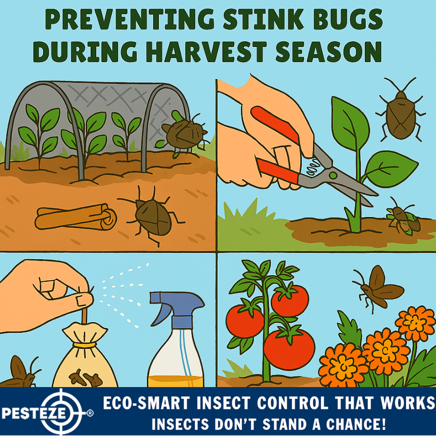PREVENTING STINK BUGS DURING HARVEST SEASON
