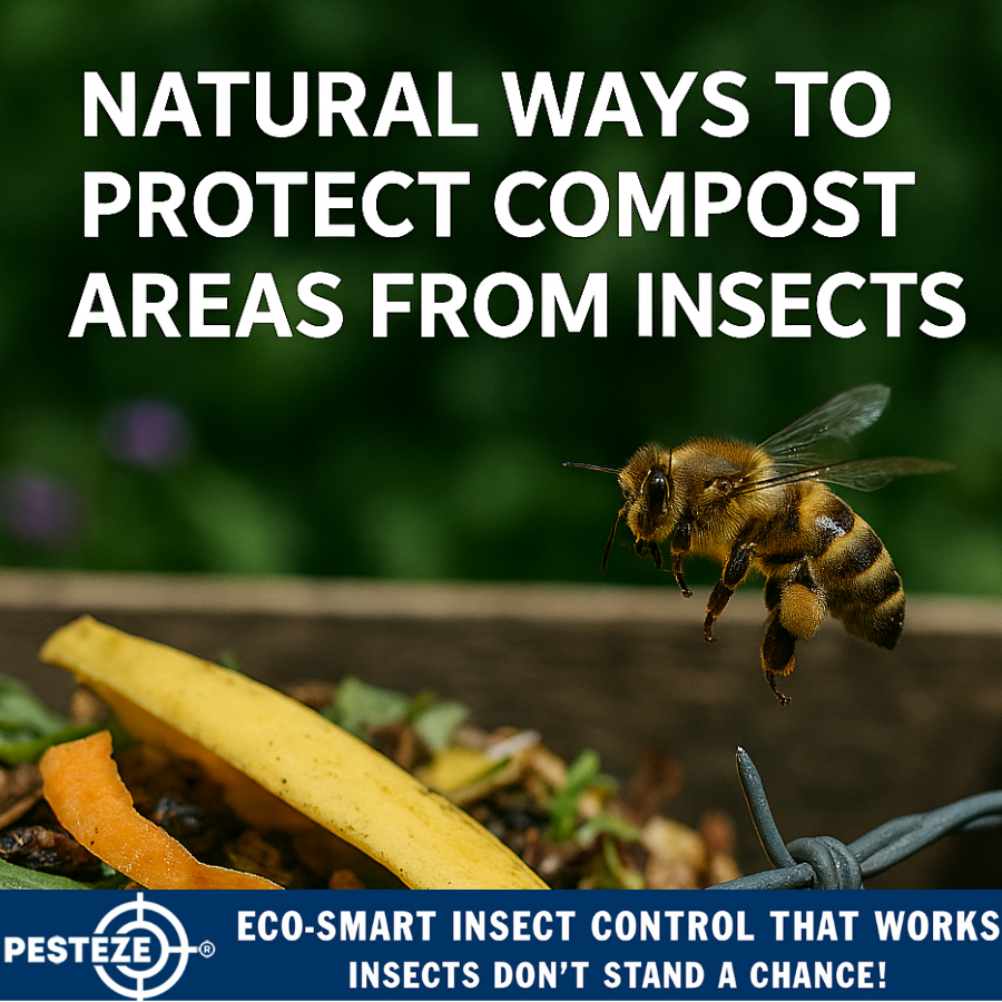 NATURAL WAYS TO PROTECT COMPOST AREAS FROM INSECTS