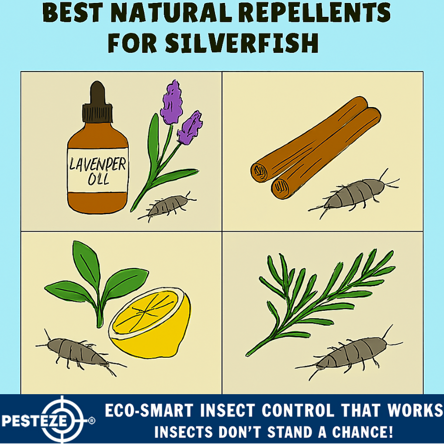 BEST NATURAL REPELLENTS FOR SILVERFISH