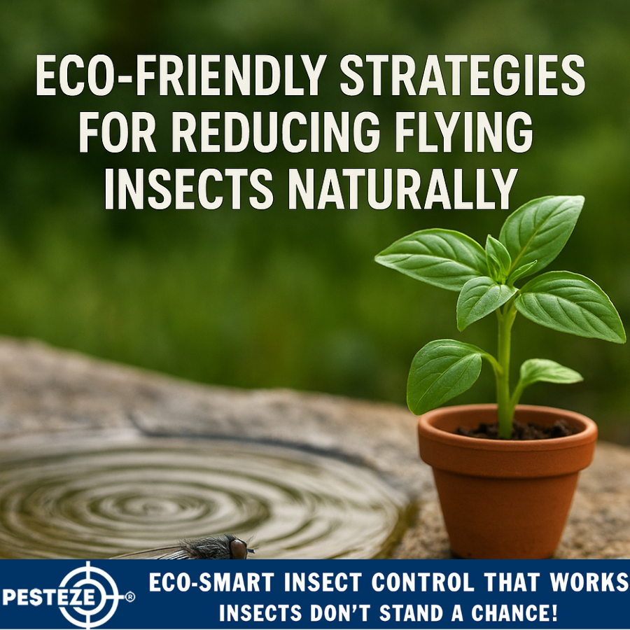 ECO-FRIENDLY STRATEGIES FOR REDUCING FLYING INSECTS NATURALLY