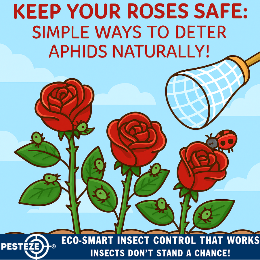 KEEP YOUR ROSES SAFE: SIMPLE WAYS TO DETER APHIDS NATURALLY!