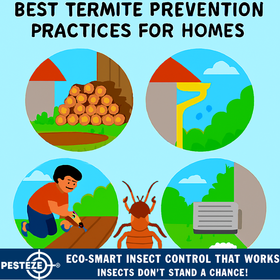 BEST TERMITE PREVENTION PRACTICES FOR HOMES