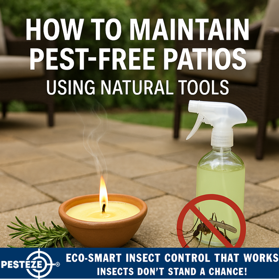 HOW TO MAINTAIN PEST-FREE PATIOS USING NATURAL TOOLS