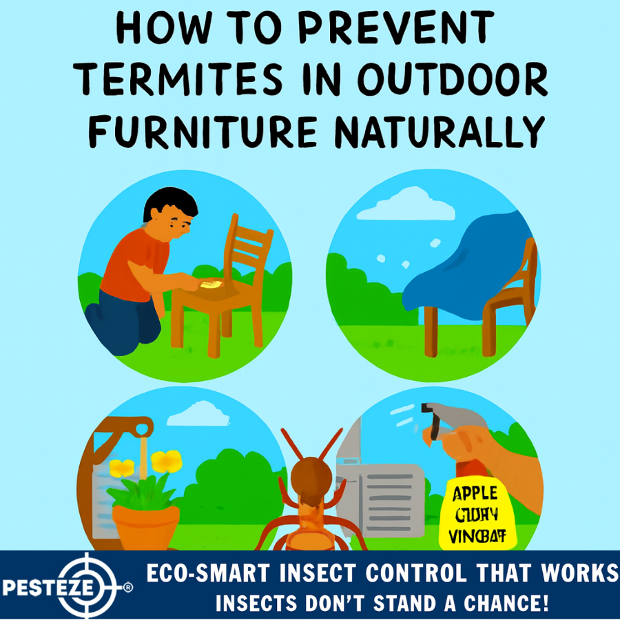 HOW TO PREVENT TERMITES IN OUTDOOR FURNITURE NATURALLY