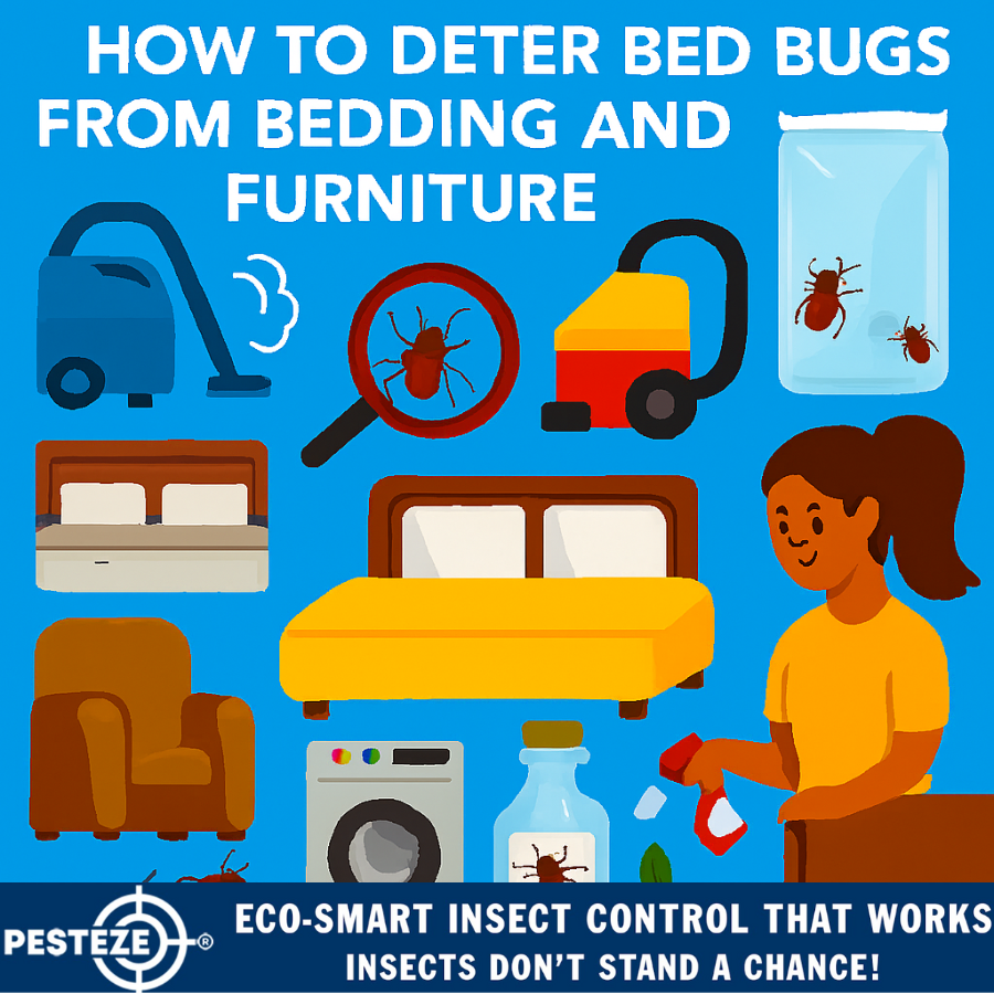HOW TO DETER BED BUGS FROM BEDDING AND FURNITURE