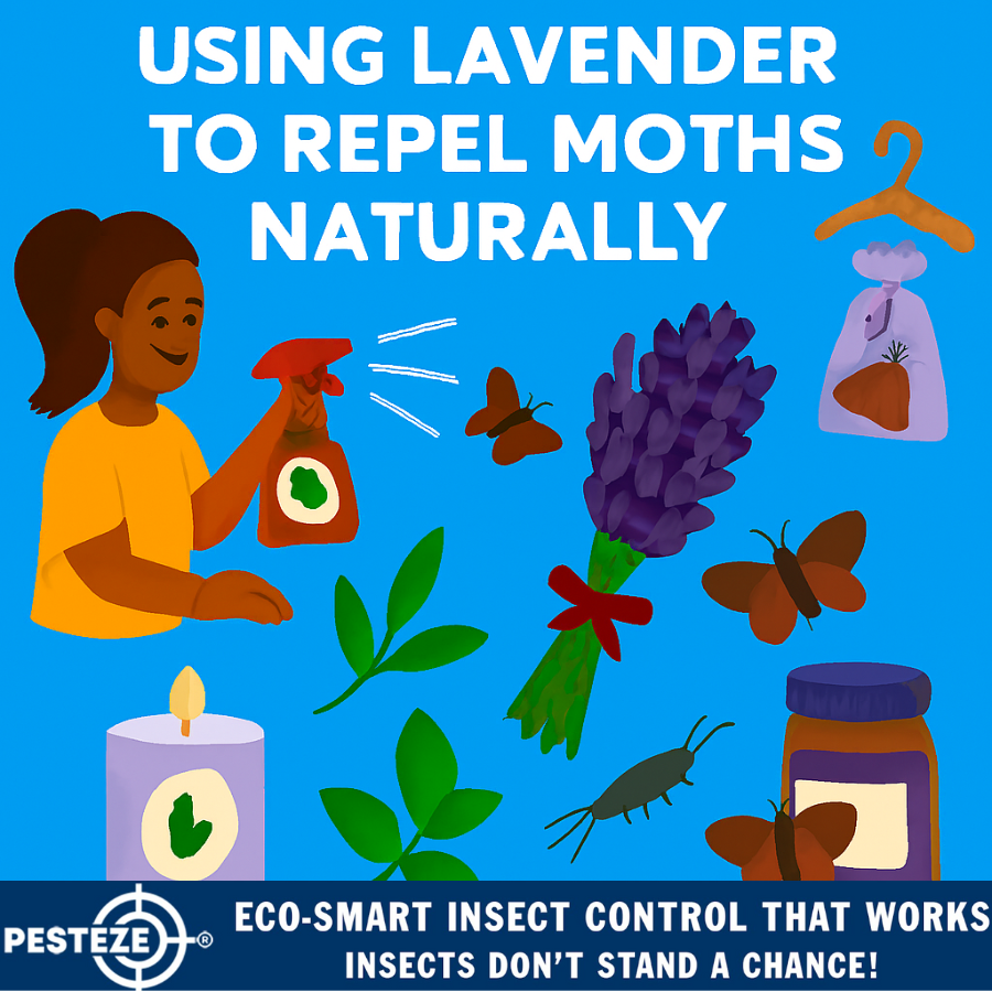 USING LAVENDER TO REPEL MOTHS NATURALLY