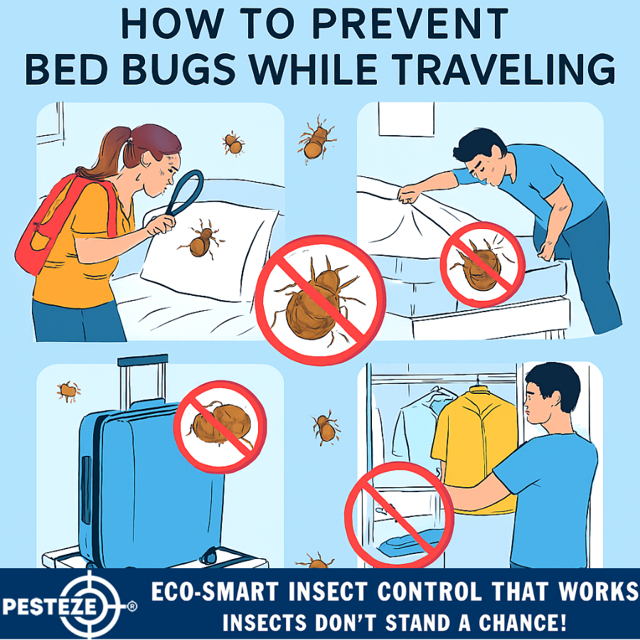 HOW TO PREVENT BED BUGS WHILE TRAVELING