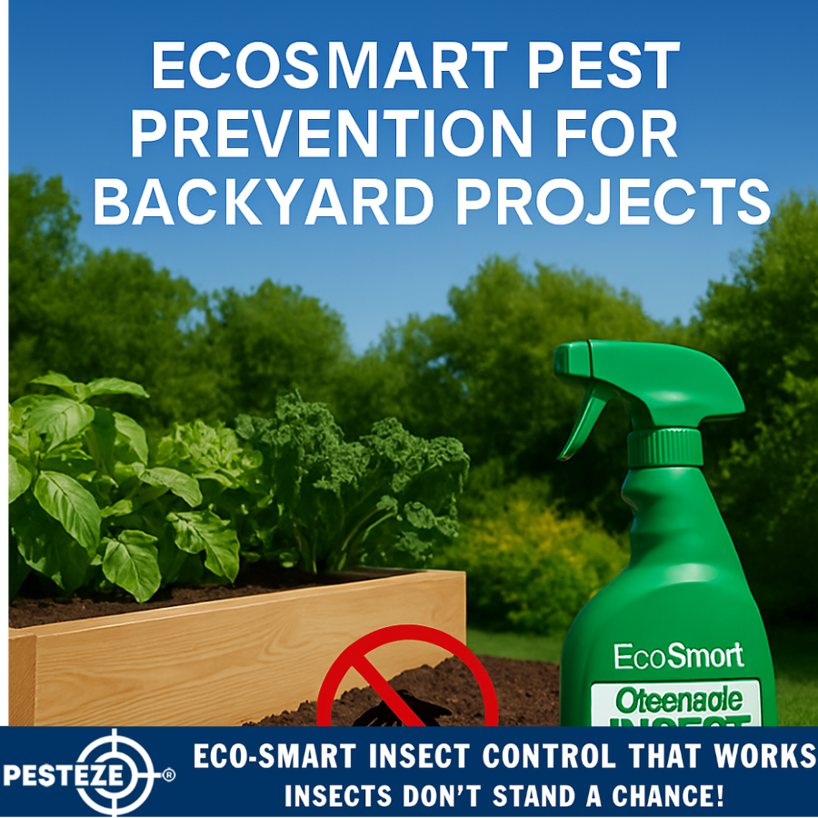 ECOSMART PEST PREVENTION FOR BACKYARD PROJECTS