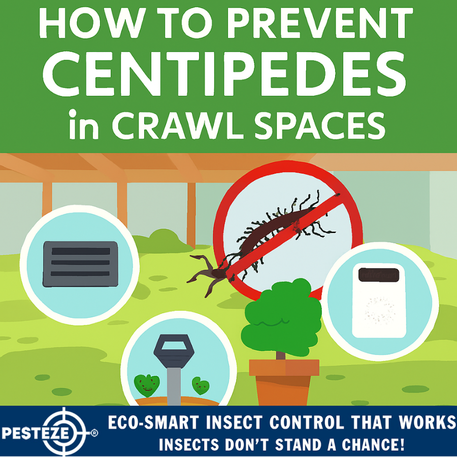 HOW TO PREVENT CENTIPEDES IN CRAWL SPACE