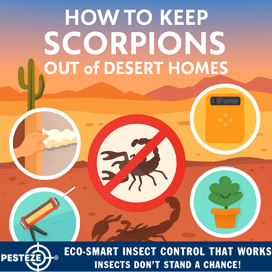 HOW TO KEEP SCORPIONS OUT OF DESERT HOMES