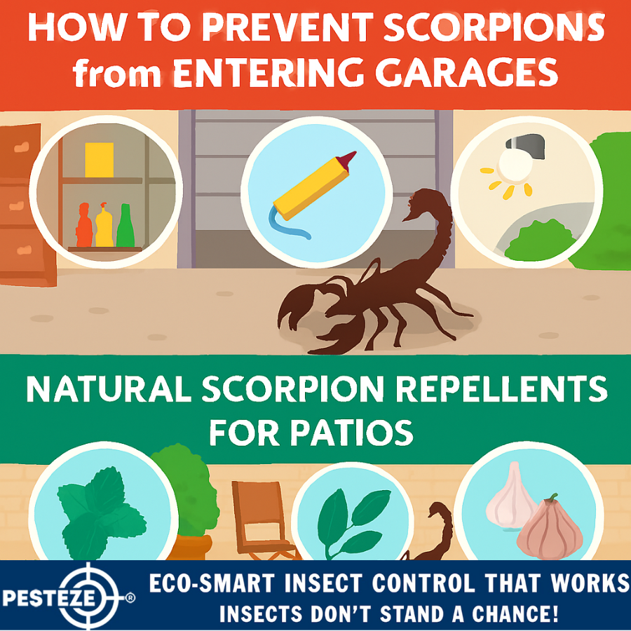 HOW TO PREVENT SCORPIONS FROM ENTERING GARAGES