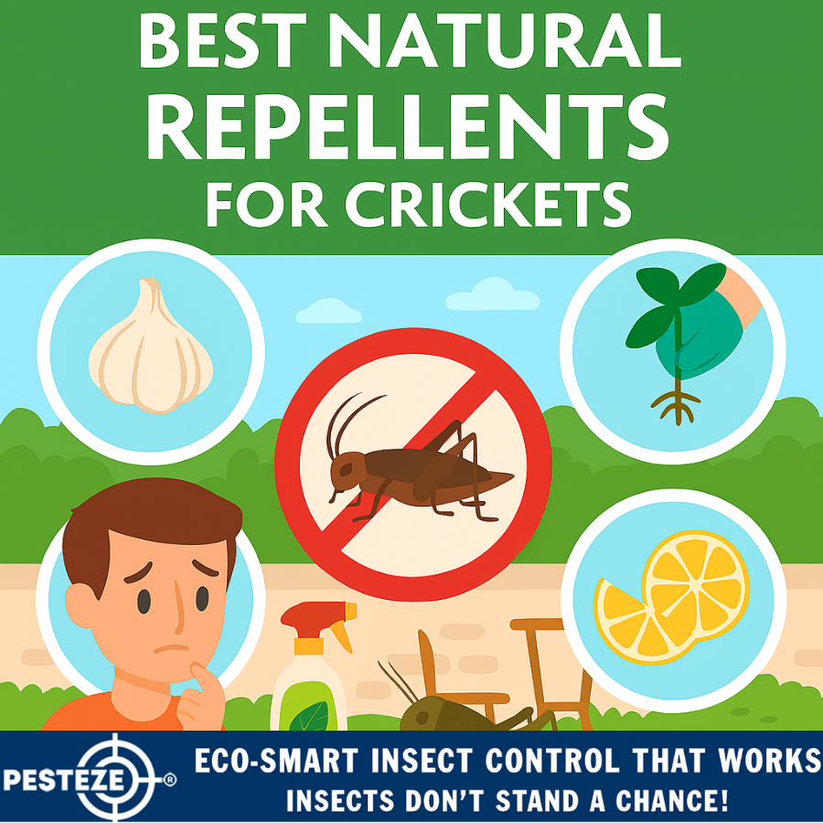 BEST NATURAL REPELLENTS FOR CRICKETS