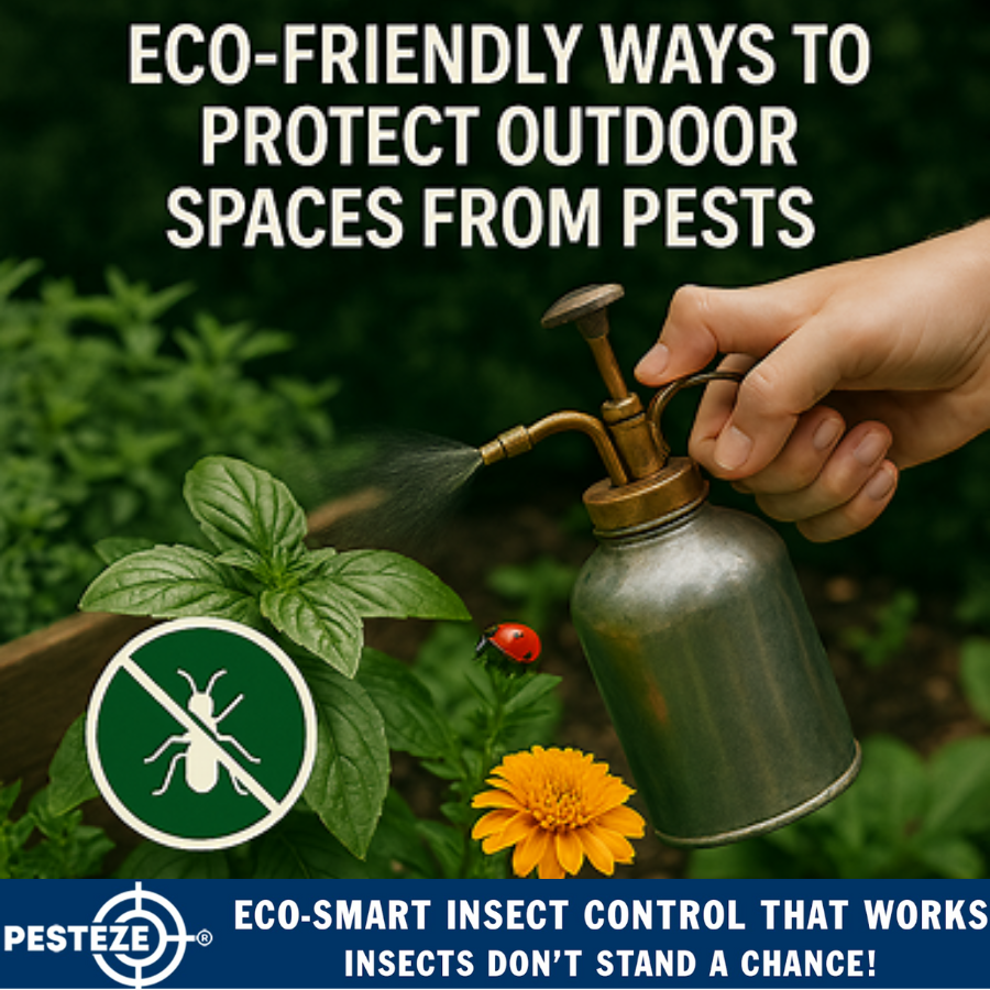 ECO-FRIENDLY WAYS TO PROTECT OUTDOOR SPACES FROM PESTS