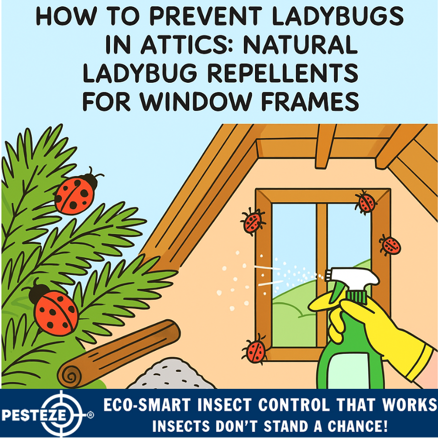 HOW TO PREVENT LADYBUGS IN ATTICS