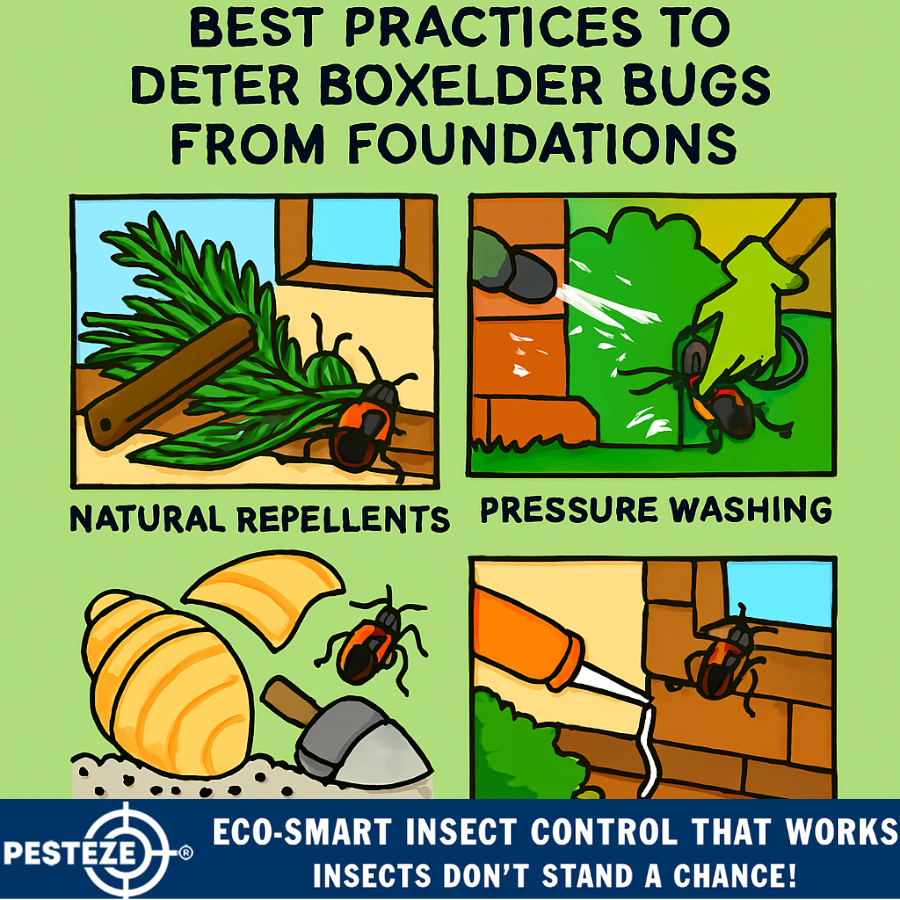 BEST PRACTICES TO DETER BOXELDER BUGS FROM FOUNDATIONS