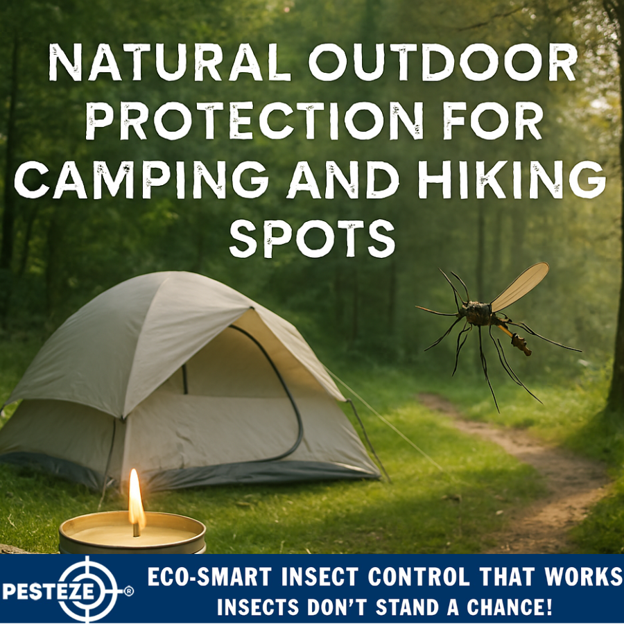 NATURAL OUTDOOR PROTECTION FOR CAMPING AND HIKING SPOTS