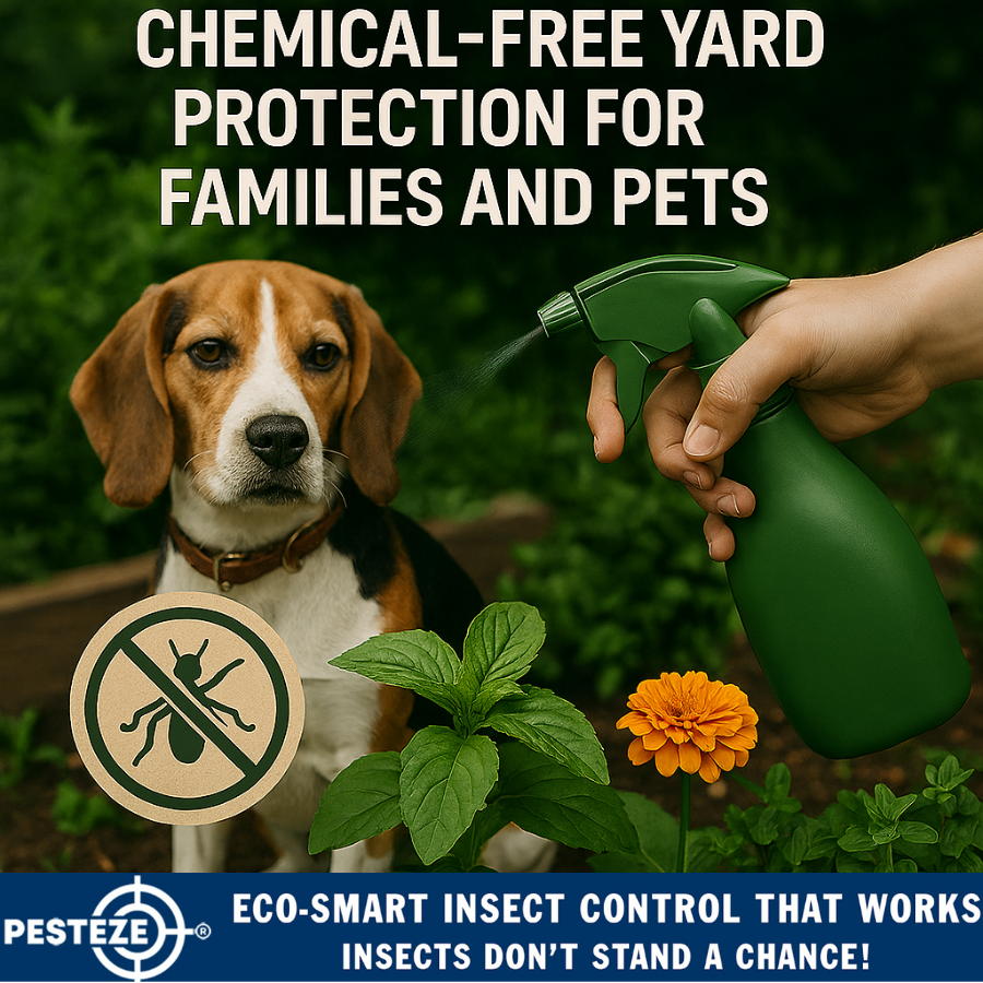 CHEMICAL-FREE YARD PROTECTION FOR FAMILIES AND PETS