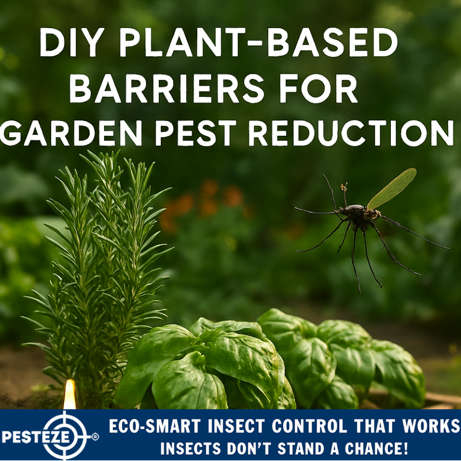 DIY PLANT-BASED BARRIERS FOR GARDEN PEST REDUCTION