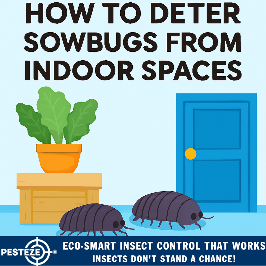 HOW TO DETER SOWBUGS FROM INDOOR SPACES