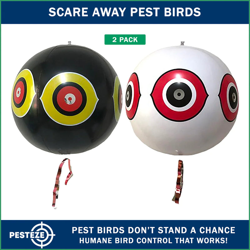 PESTEZE® LAUNCHES LARGE PREDATOR-EYE BALLOONS FOR HUMANE BIRD DETERRENCE
