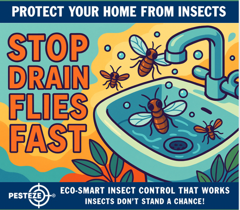 STOP DRAIN FLIES IN THEIR TRACKS – KEEP YOUR SINKS PEST-FREE!