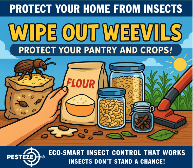 WIPE OUT WEEVILS – PROTECT YOUR PANTRY AND CROPS!