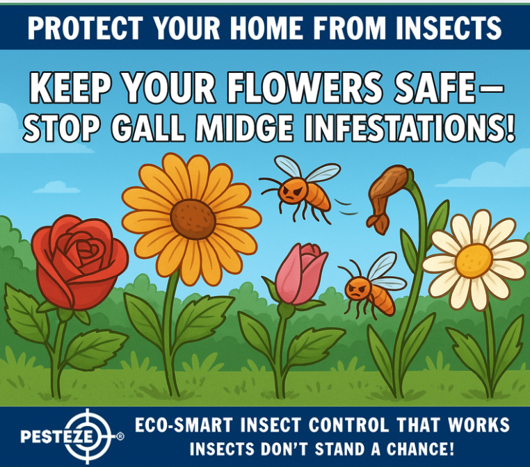 KEEP YOUR FLOWERS SAFE – STOP GALL MIDGE INFESTATIONS!